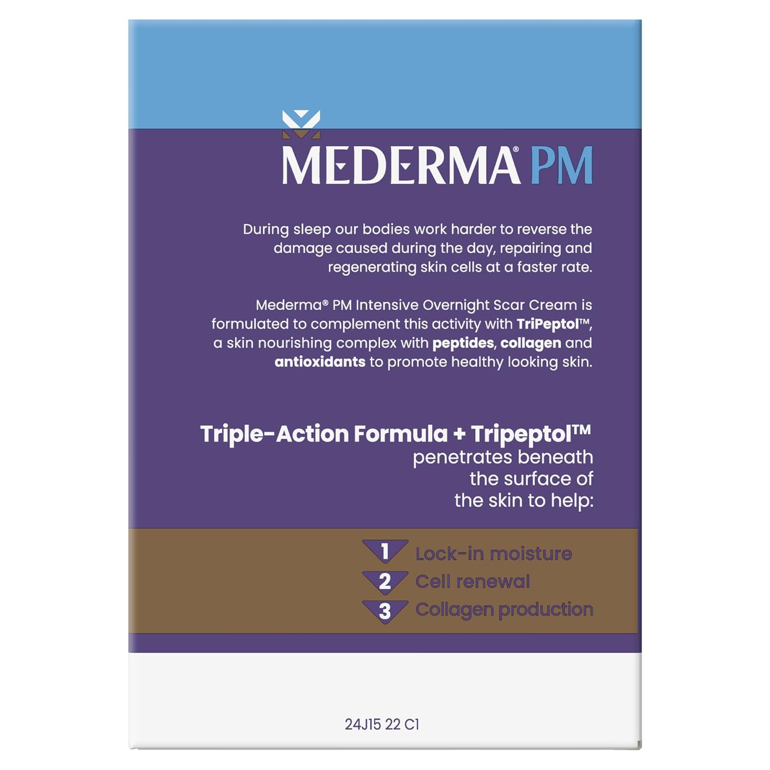Mederma PM Intensive Overnight Scar Cream - Advanced Scar Treatment with Tripeptol, Works While You Sleep - Image 12