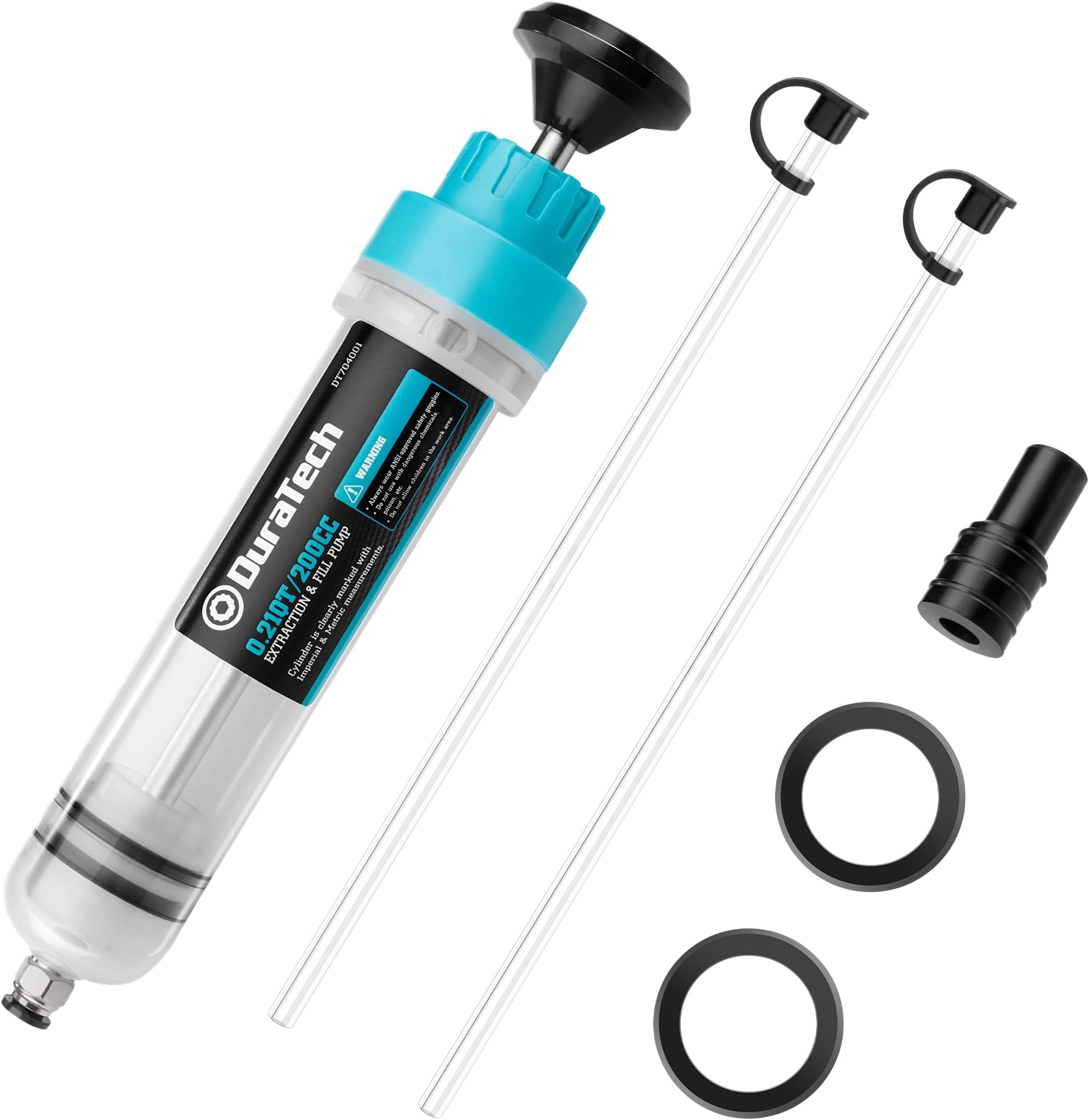 200cc Engine Oil Extractor Fluid Suction Pump| Keeps Engine Bay Clean with Oil Syringe, Oil Syringe and Fluid Extractor Change Engine Oil Efficiently, Suction Pump for Variety Applications