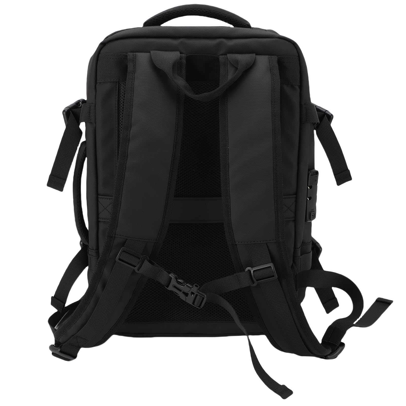 Cocoarm Sac à Dos Sous Vide, Tissu Oxford Imperméable, Sac de Compression Extensible avec Serrure TSA et Port USB pour les Aventures de Voyage