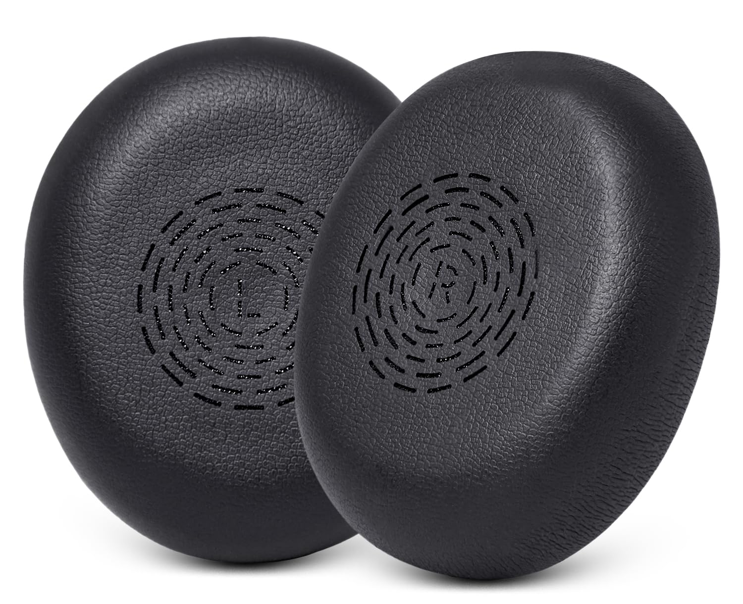 Ear Pads for Jabra Evolve2 65 Flex - Replacement Ear Cushions for Evolve2 65 Flex Wireless Stereo Headset (Do Not Fit Other Headphones), Protein Leather ＆ Memory Foam, Black