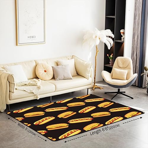 Miniatura 9 de Alfombra decorativa de cohete de astronauta, 5 x 7 pulgadas, diseño de cohete espacial, juego de alfombrillas ultra gruesas y suaves de planeta de