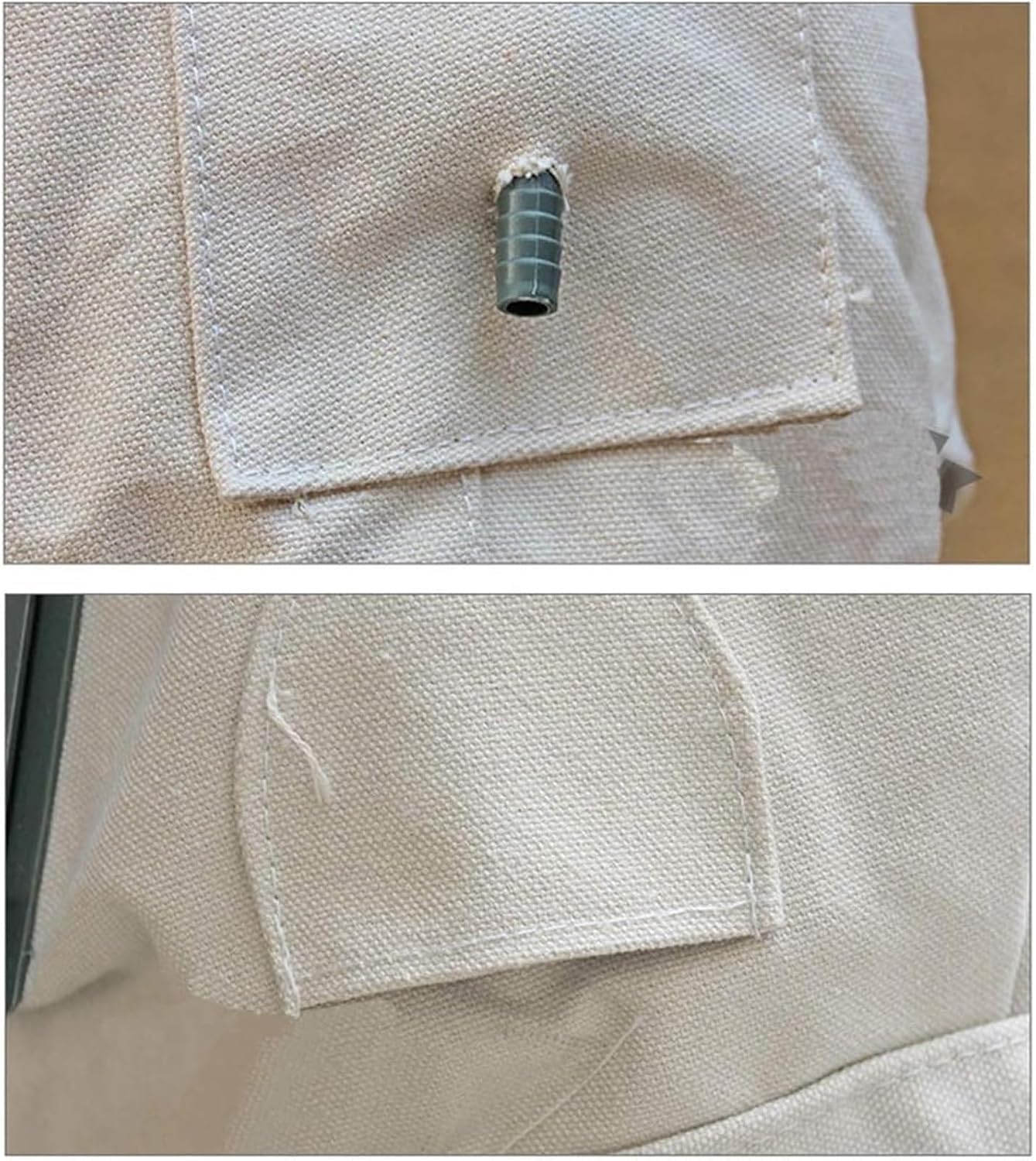 Mono protector for chorro de arena, traje protector contra el polvo for hombres y adultos con chorro de arena abrasivo for industria de lona, ​​para pintar y trabajar la madera,suministrada.