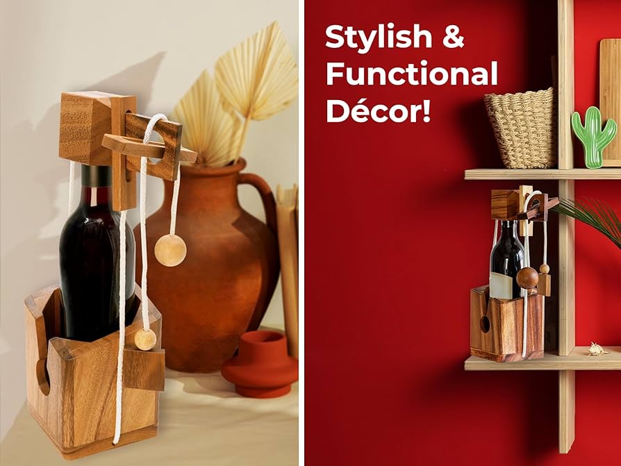 木の香2 瓶知恵の輪 SN0022 木の香2 瓶知恵の輪 SN0022 木の