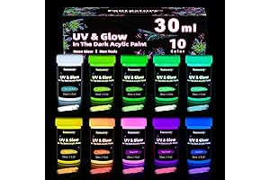 Fantastory Glow In The Dark Washable Paint: Unleash Your Creative Brilliance!