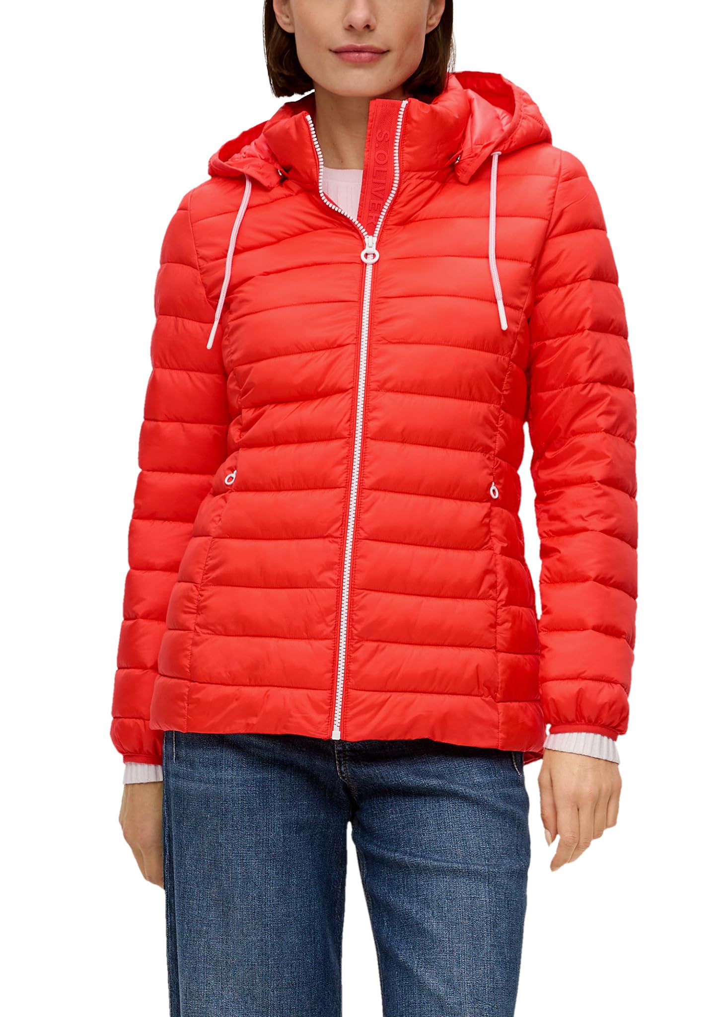 s.Oliver Leichte Steppjacke mit abnehmbarer Kapuze