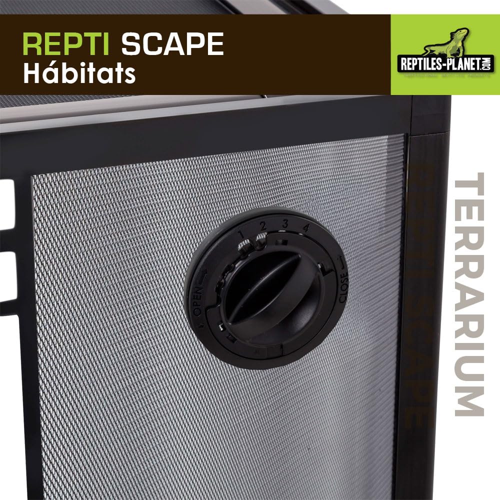 Reptiles Planet -Terrario de Aluminio - Repti Scape L90-91,4x45,7x45,7 cm