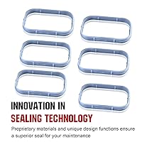 Vista 6 de Juntas colector de admisión Juntas inferior y superior Plenum Compatible con Dodge Chrysler Jeep Ram 3.6L 184562A 5184331AC #MS97204 MS97205 12pcs