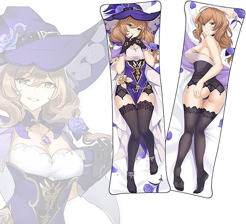 Miniatura 1 de Dakimakura Lisa Minci - Funda de almohada corporal de doble cara de tamaño real para esposas o maridos Dakimakura Otaku