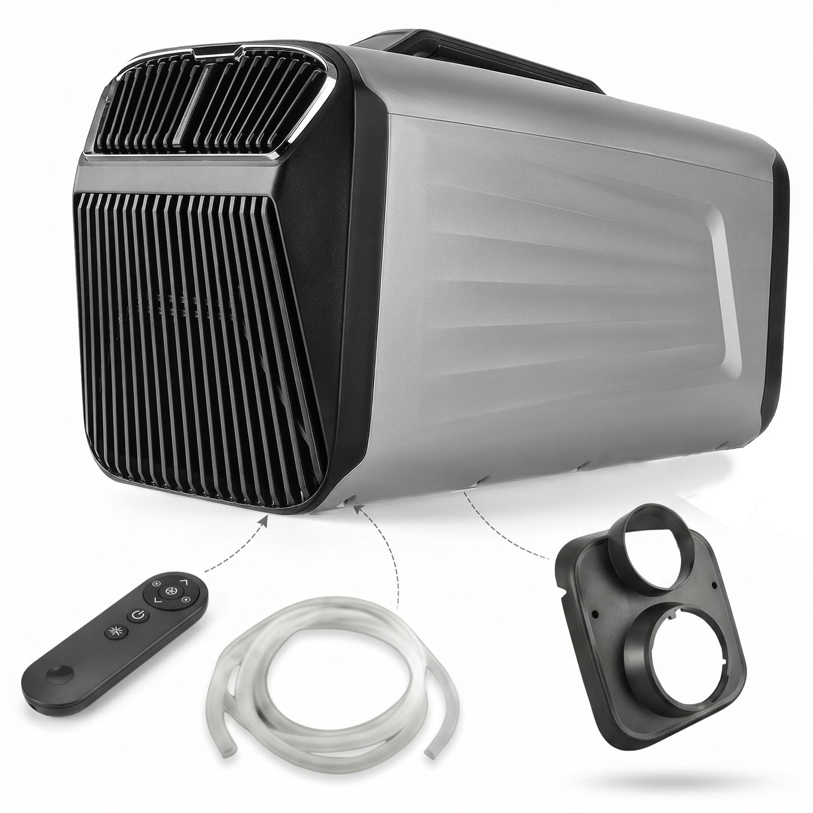 Portable Air Conditioner 5200 BTU Quiet Office AC Unit for Executive Workspace
