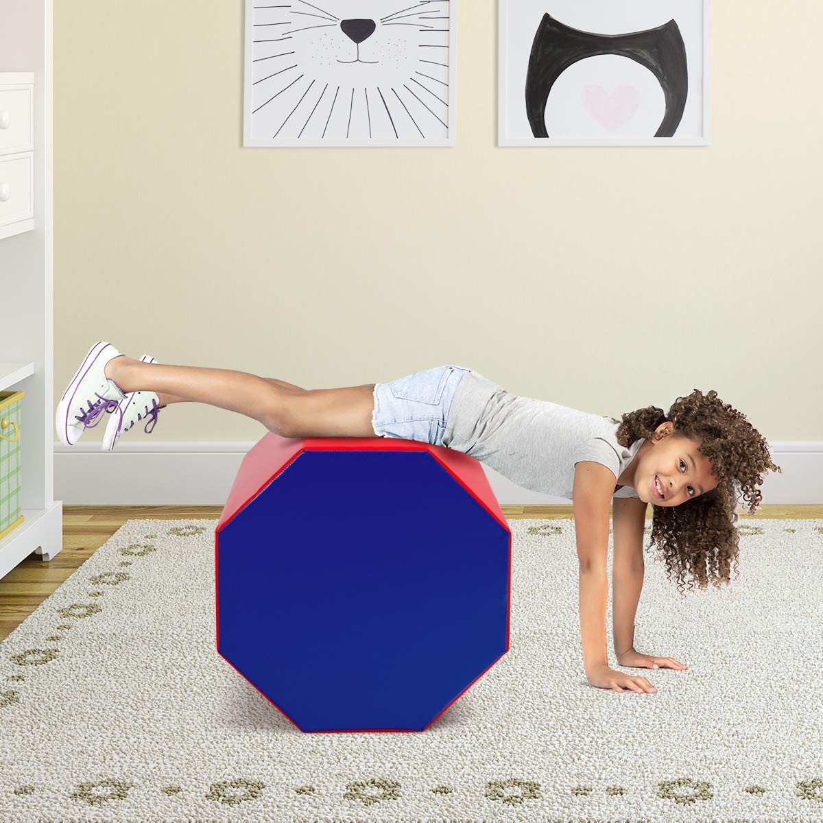 octagon tumbling mat
