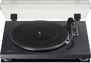Teac TN-180BT-B 3-Speed Analog Turntable with Phono EQ and Bluetooth Black