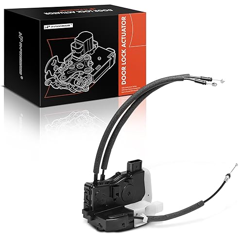 Miniatura 10 de A-Premium Actuador de pestillo de bloqueo de puerta compatible con Hyundai Tucson 2010-2017, Sport Utility, lado trasero izquierdo del conductor,