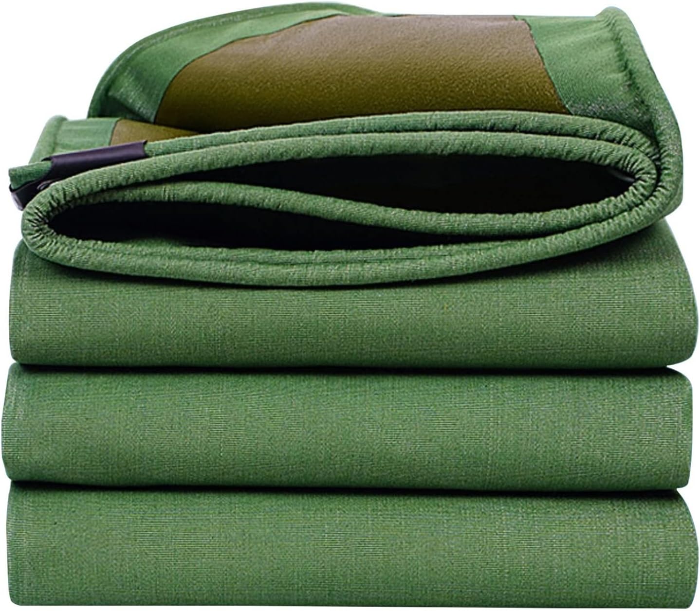 Lona Espesar Lona Impermeable Cubierta de lámina Carpa con Dosel de Servicio Pesado 5m x 7m Tela