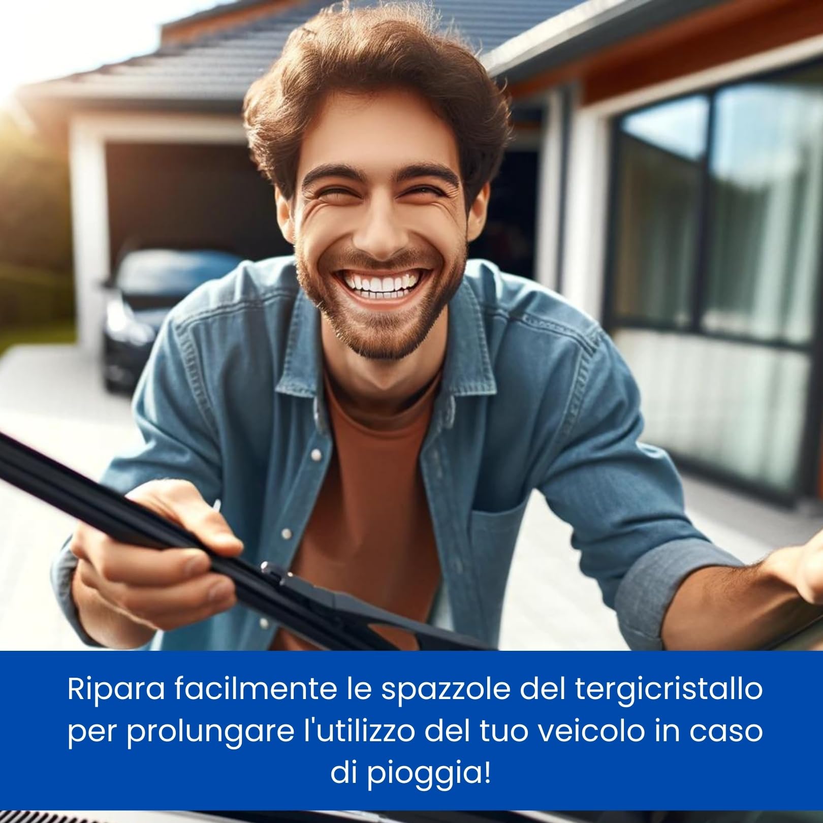 Set di 6 clip di serraggio per Peugeot 3008, 5008 e Citroen C5, DS7, fascette di fissaggio robuste per braccio tergicristallo anteriore, attacco per scopa tubo di ricambio