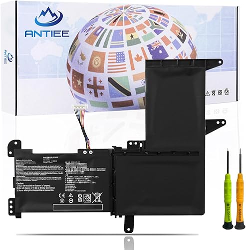 ANTIEE B31N1637 C31N1637 - Batería de repuesto para portátil ASUS VivoBook X510 X510U X510UQ X510UA X510UAR X510UF S15 S510U S510UF S510UQ S510UN