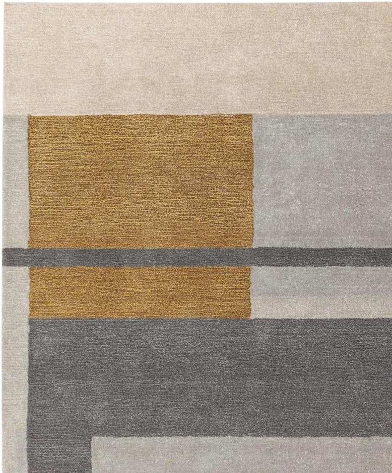Handmade Wool Area Rug – Artistic Pattern, Soft & Plush Pile, Durable Hand-Tufted Carpet for Living Room, Bedroom & Home Décor