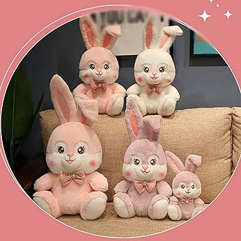 ヴィンテージ クッション うさぎ ぬいぐるみ アニマル クッション ファンシー 51EiH-oeyXL._UF350,350_QL80_.jpg