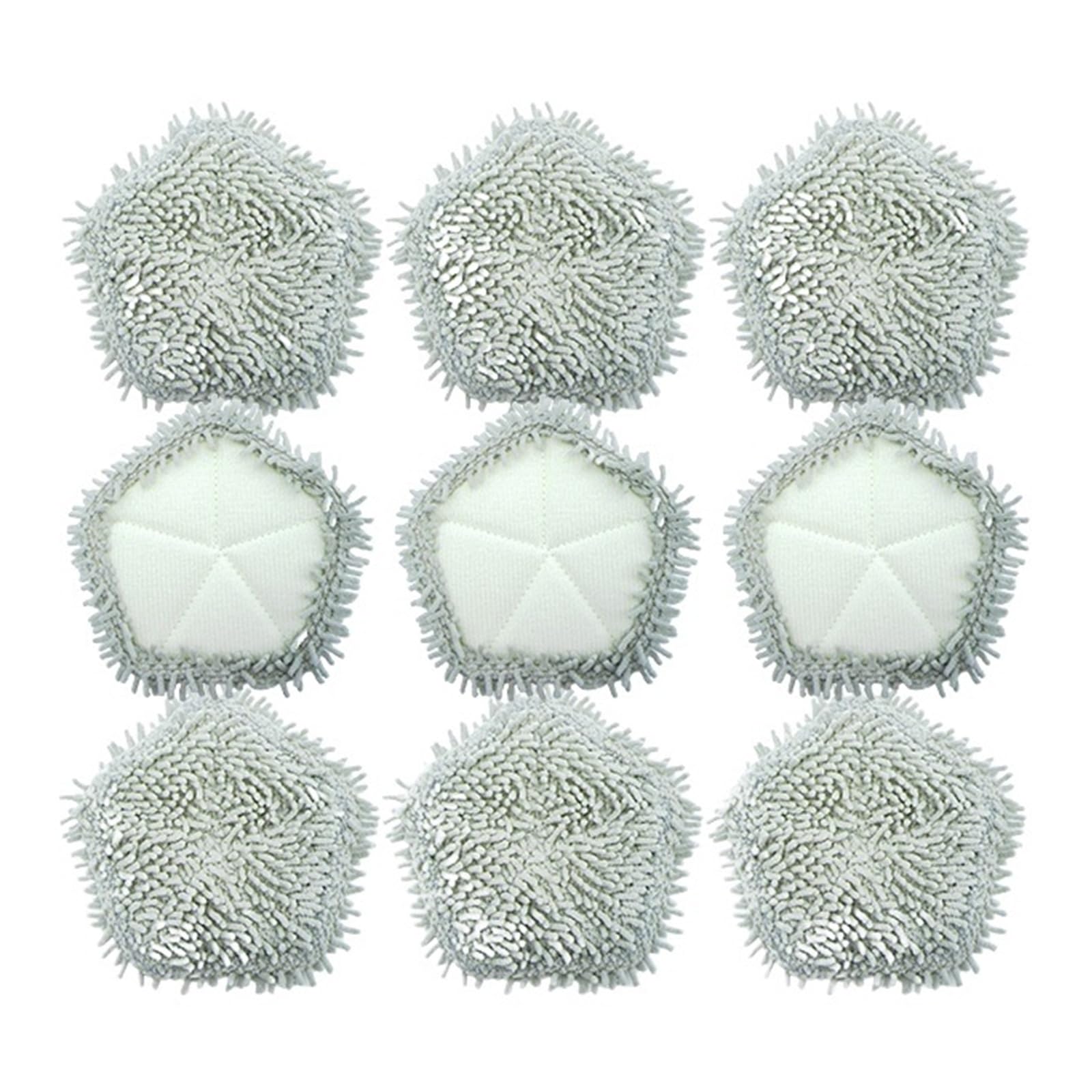 Compatible for Dreame，Bot W10 & W10 Pro Mop Cloth Self-Cleaning Robot Vacuum and Mop Accessories Vacuum Cleaner Mop Pad Spare Parts(9pcs)