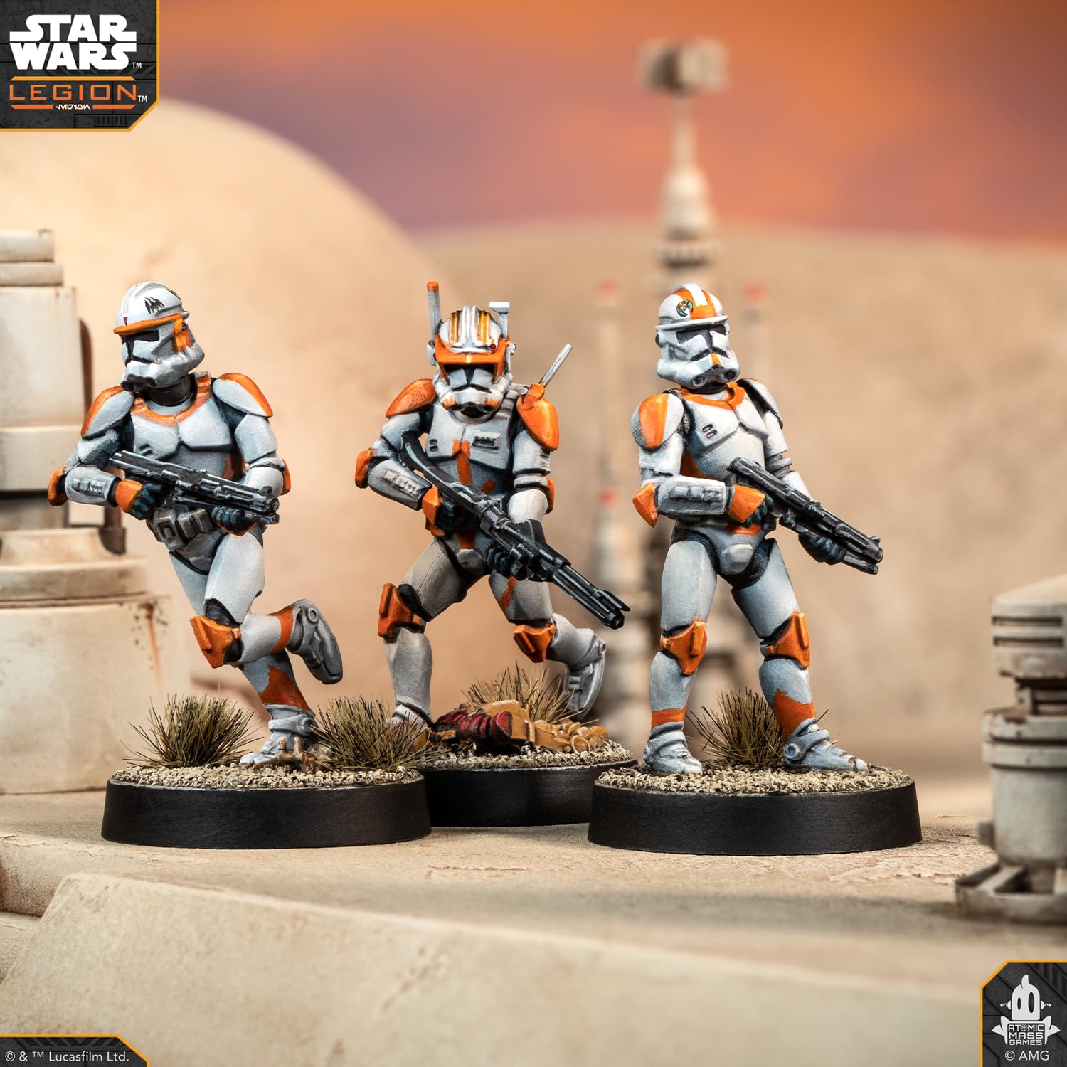 Star Wars: Legion Clone Commander Cody rozszerzenie dla 2 graczy od 14 lat 120-180 minut niemiecki wielojęzyczny