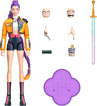 Mattel Kpop Demon Hunters HUNTR/X Rumi 6-inch Action Figure