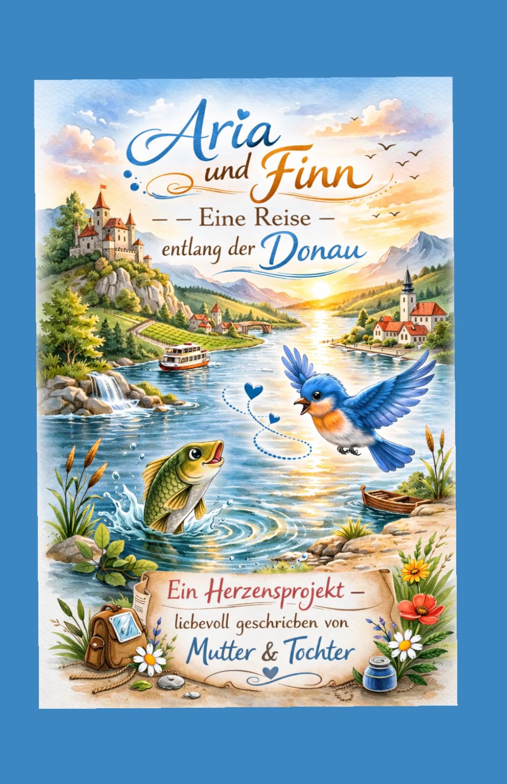 Aria und Finn: Eine Reise entlang der Donau (Die Abenteuer von Aria und Finn)