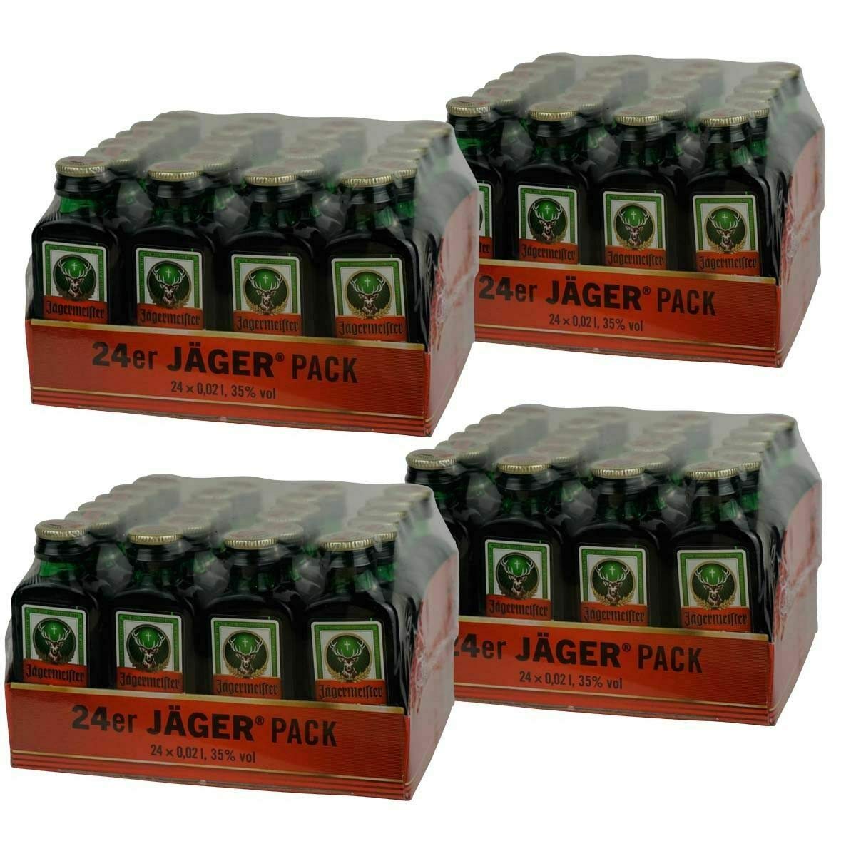 Jägermeister 96 x 0,02 Liter