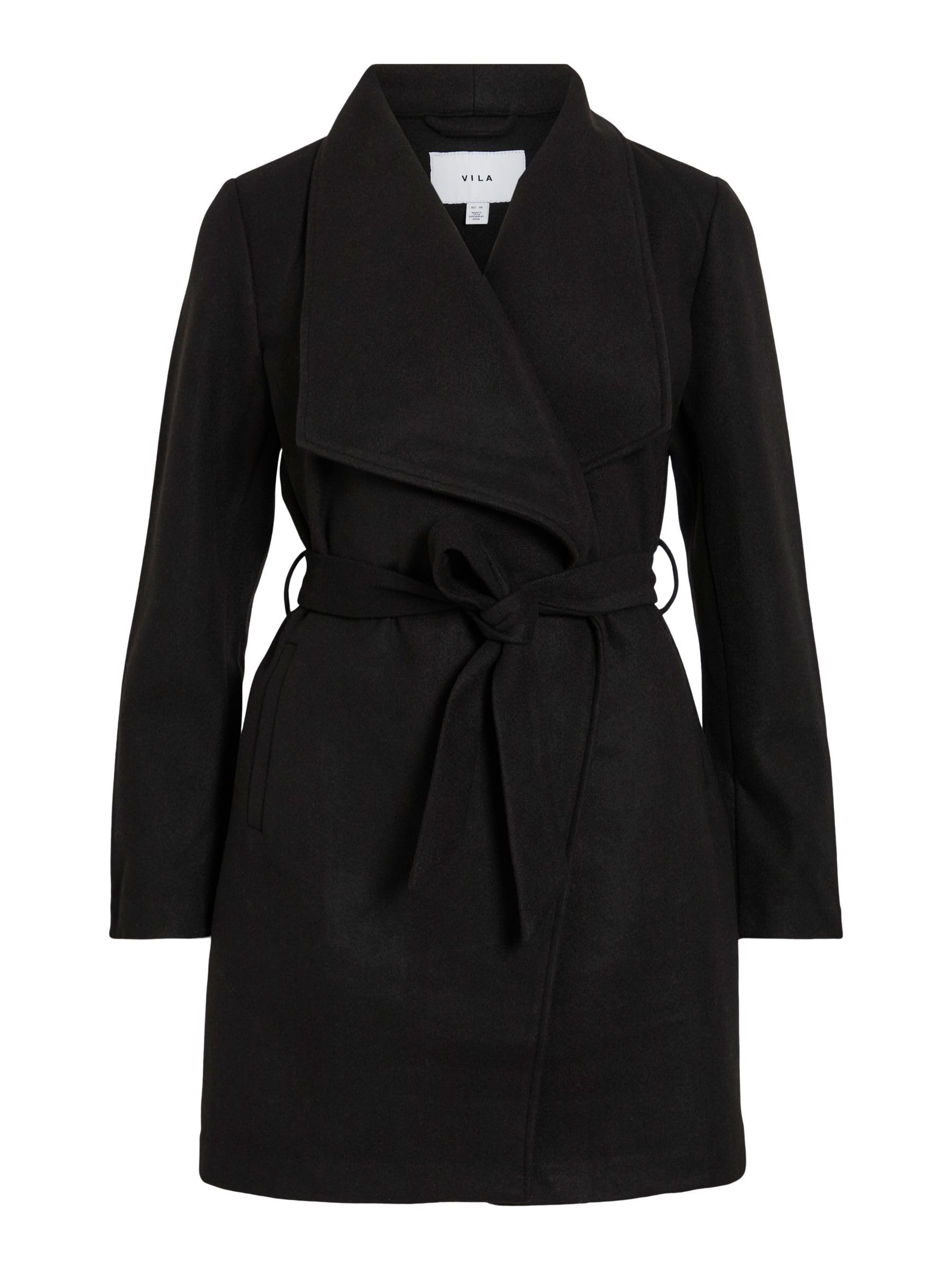 Vila Female Coat Belt, black, 40