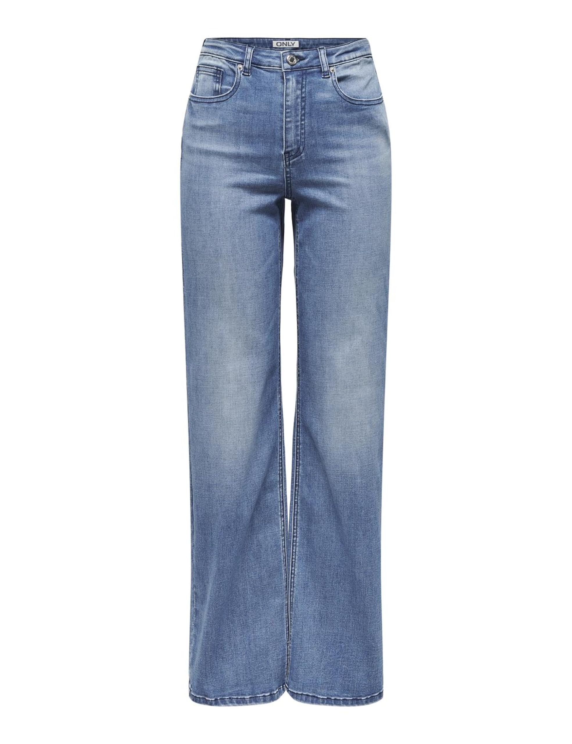 ONLY Female Jeans mit weitem Bein ONLJUICY-WAUW Hohe Taille Weiter Beinschnitt Jeans