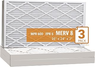 16"x24"x2" Xtreme Plus Air Guard Pleated Filter MERV 8 (Pack of 3)