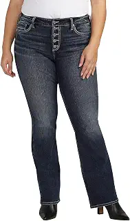 Silver Jeans Co. ジーンズPlus Size Suki Mid Rise Bootcut Jeansレディース