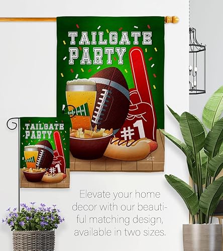 Miniatura 8 de Bandera de casa de juego para portón trasero, fútbol deportivo, fútbol americano, equipo estadounidense, Super Bowl, actividades de entretenimiento,