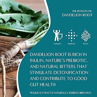 Teeccino Dandelion Gluten-Free Dark Roast