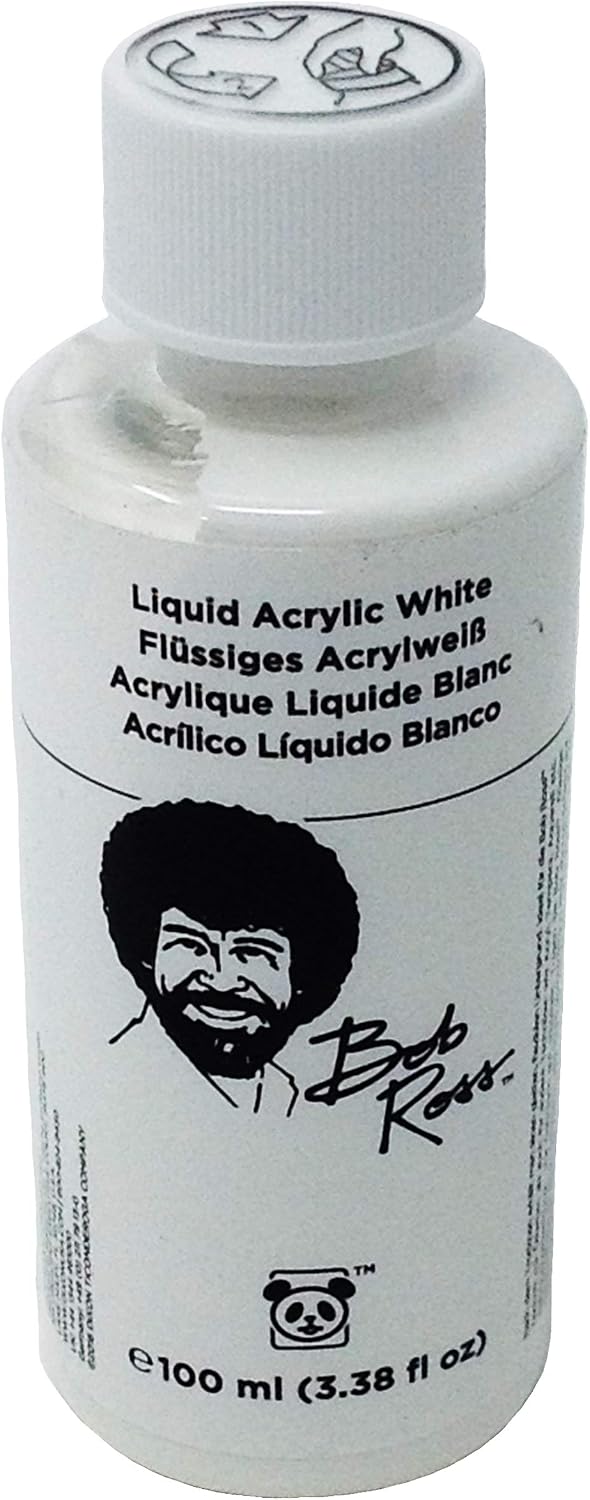 Bob Ross Acrylic White 100ml, Multi