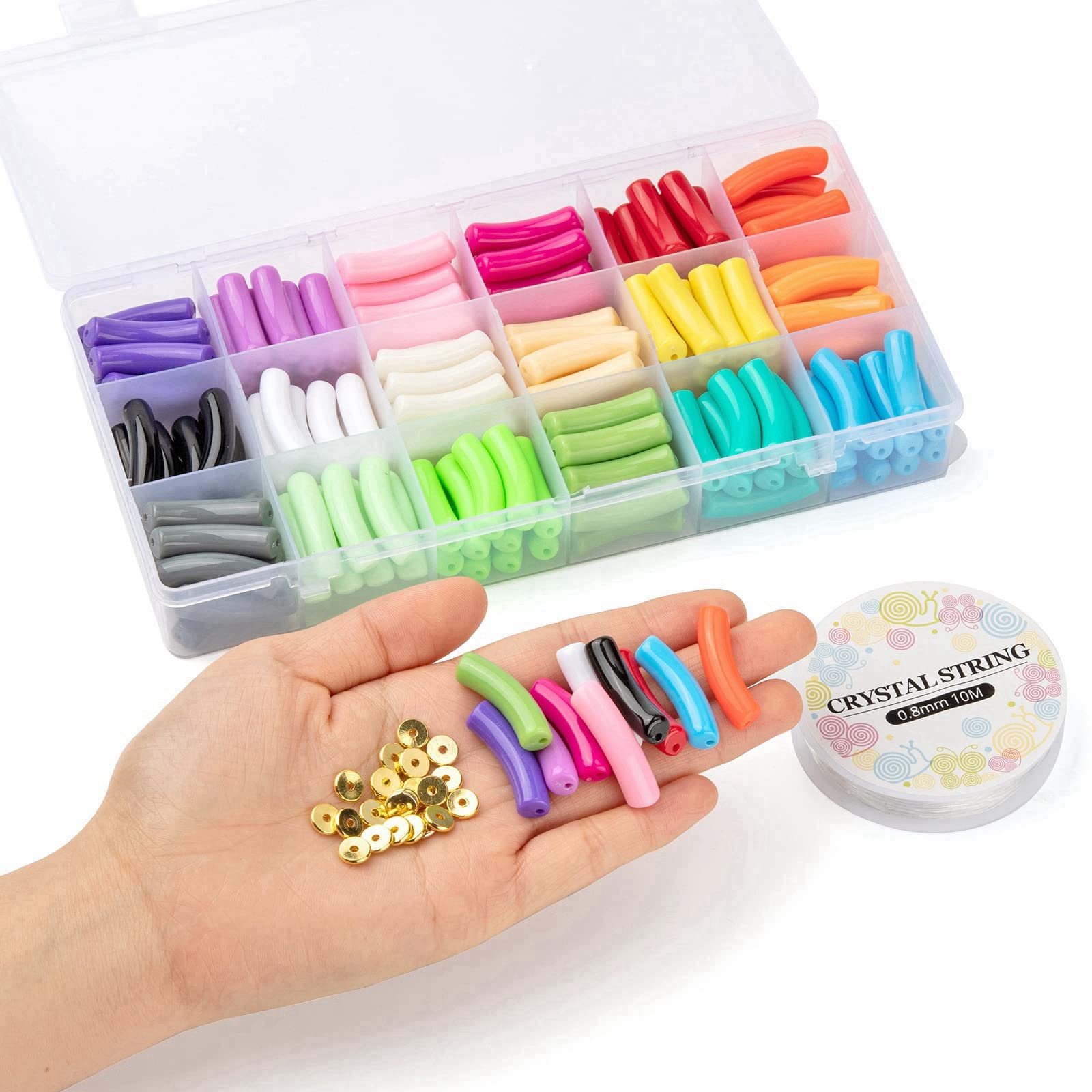Kit Creazione Gioielli con Perline: Set Completo per Collane e Orecchini