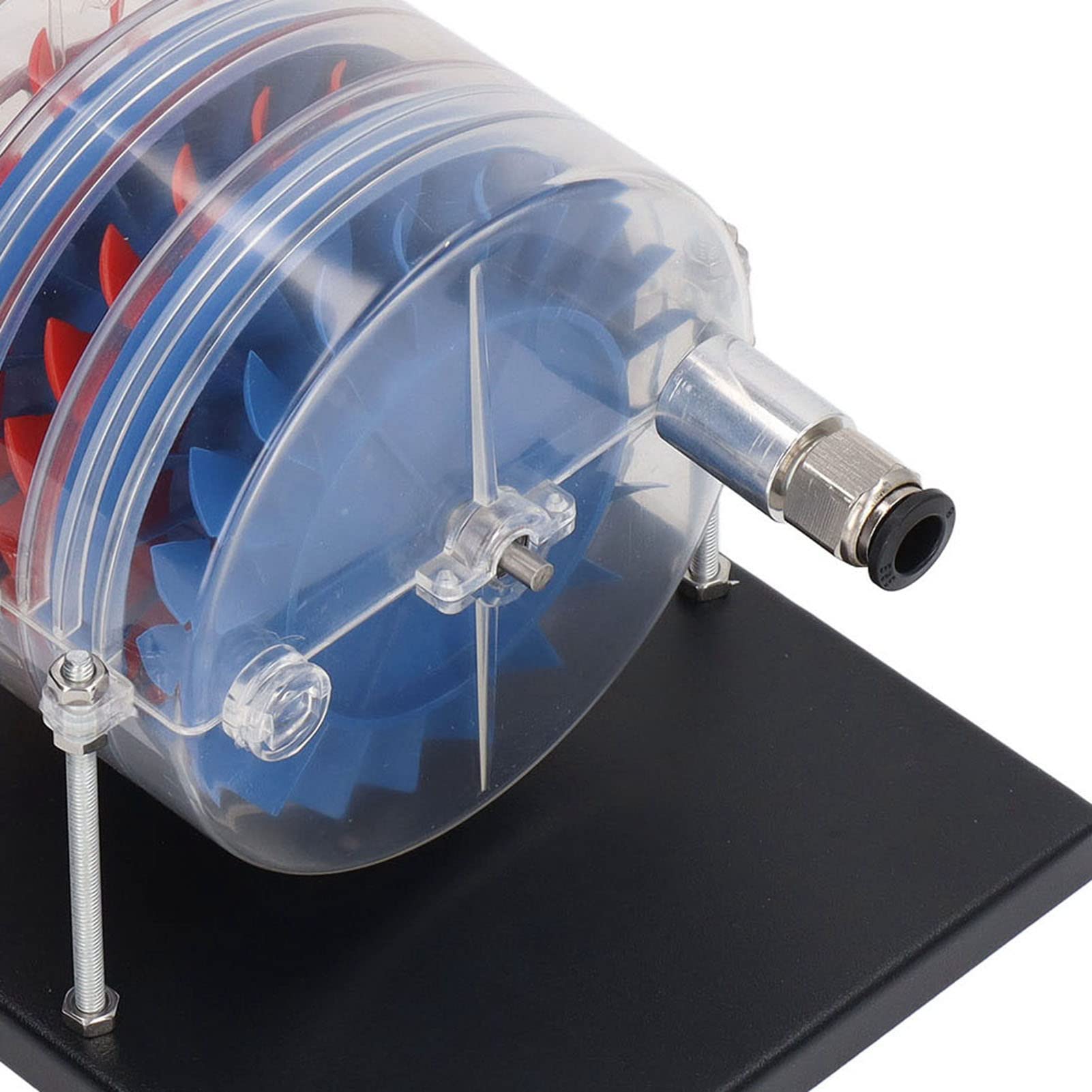 Modelo de Turbina de Vapor Multietapa, Física Demostración Laboratorio Decoración para Aprendizaje Mecánico