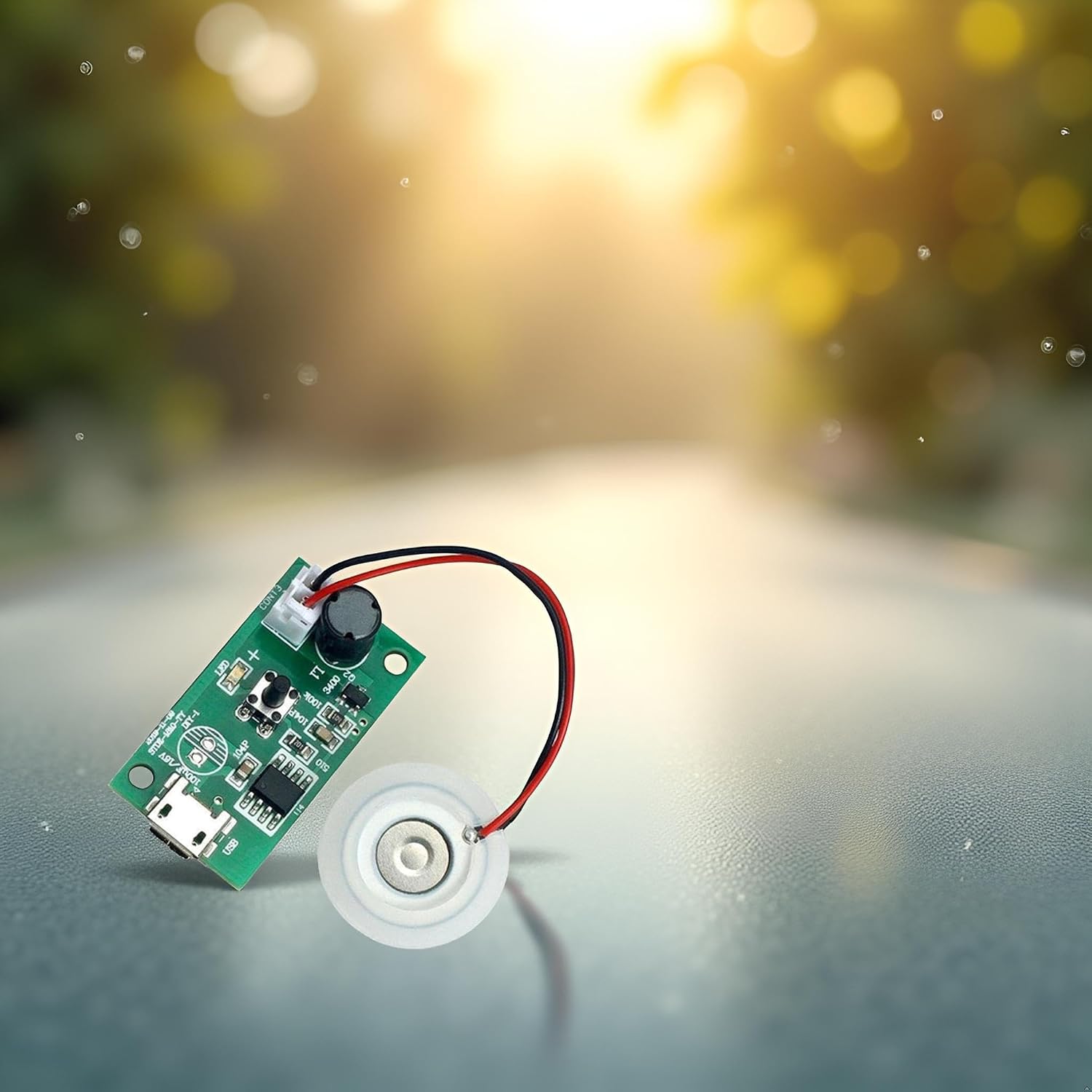 Green Atomization Film Air Humidifier Driver Board Mist Maker Fogger Ultrasonic Discs Circuit Ultra Power Low Fine Module Spray LargeHeating, Cooling and Air Quality