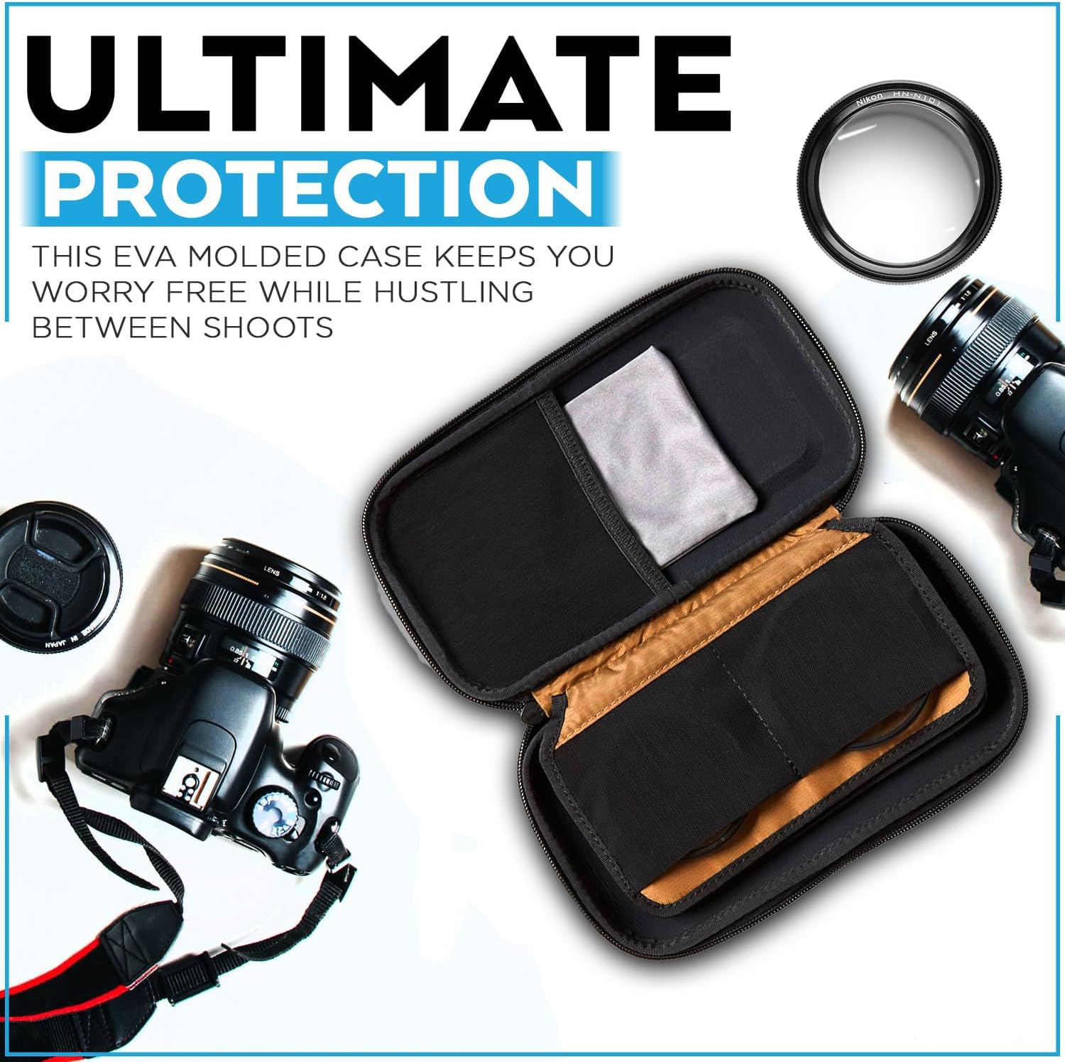Gomatic Peter McKinnon Filter Case | Filter-Tasche | Kameralinsen-Etui | DSLR-Case - wasserabweisend
