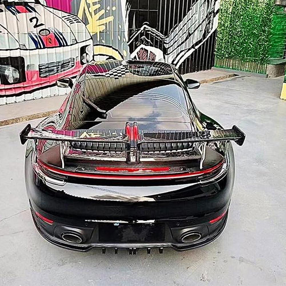 Carbon Fiber Rear Diffuser for Porsche 911 Carrera 4 S 4S /Turbo S Coupe 2-Door Customized Lower Bumper Lip Spoiler Body Kit Factory Outlet