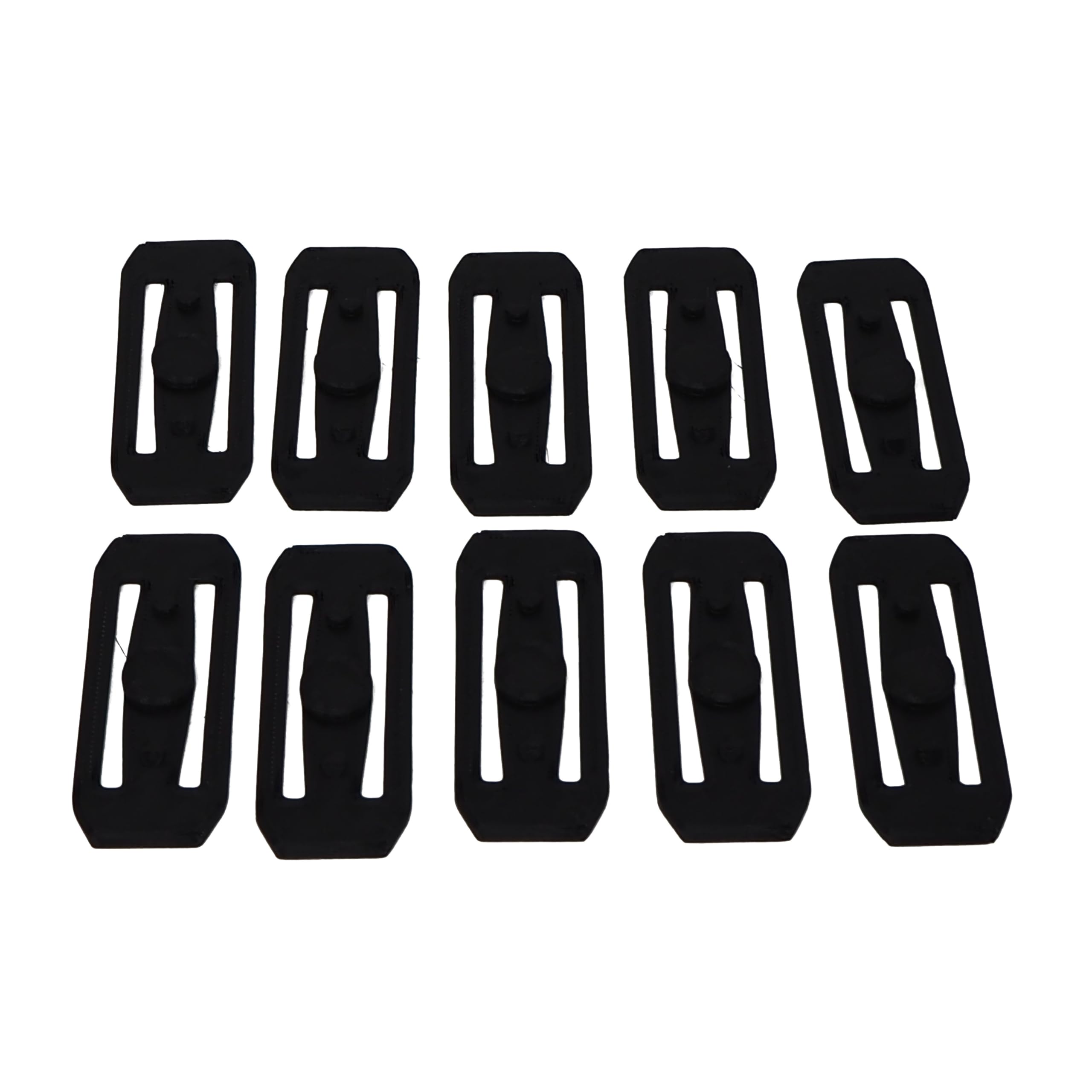 10x Black Race track Connectors Compatible with Hotwheels Track | Straight Track Race Track Connectors Replacements
