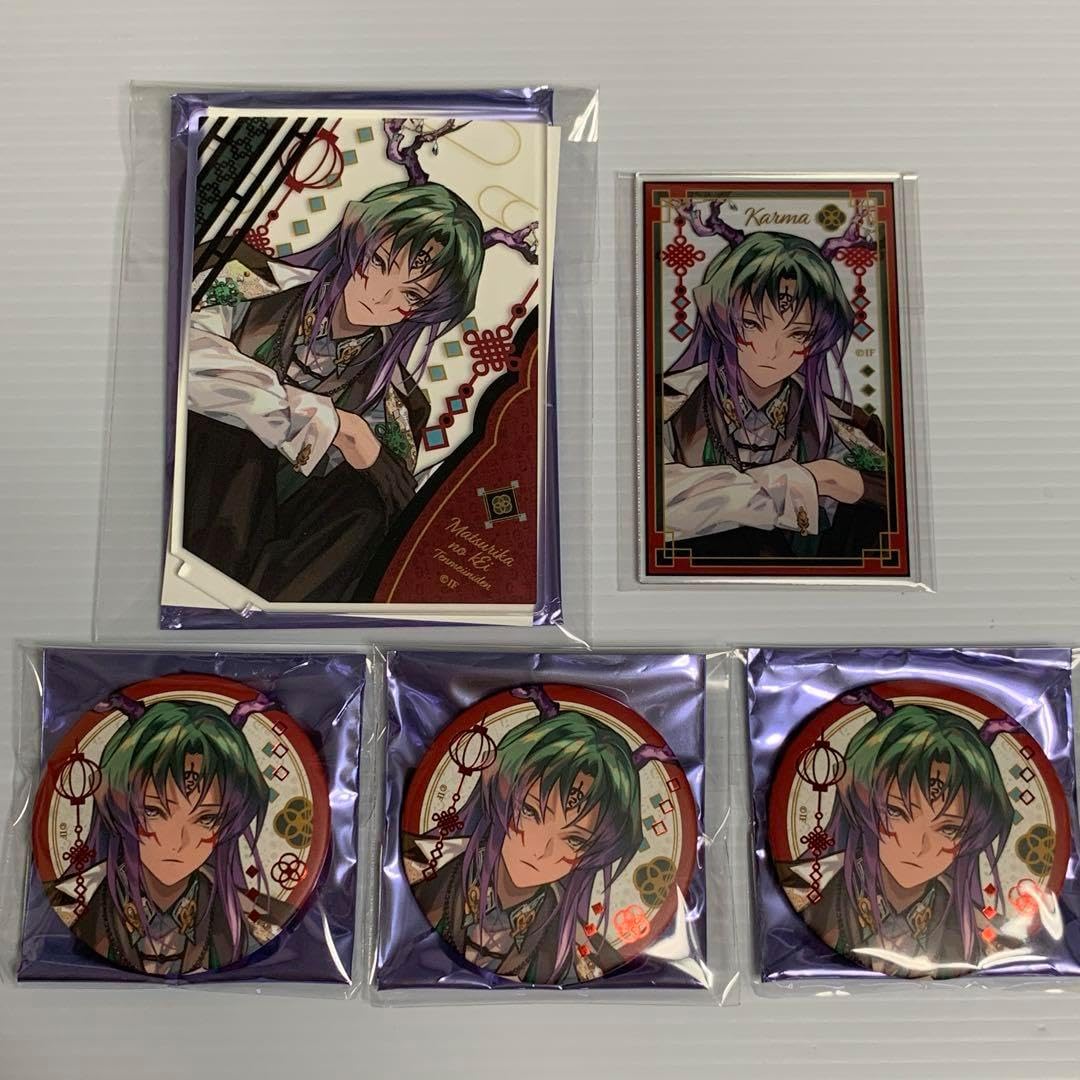 マツリカの炯 カルマ セット アクスタ アクカ 缶バッジ フォトカ オトマ 秋風 オトメイト 秋風商店 マツリカの炯 カルマ アクスタ アクカ 缶バッジ