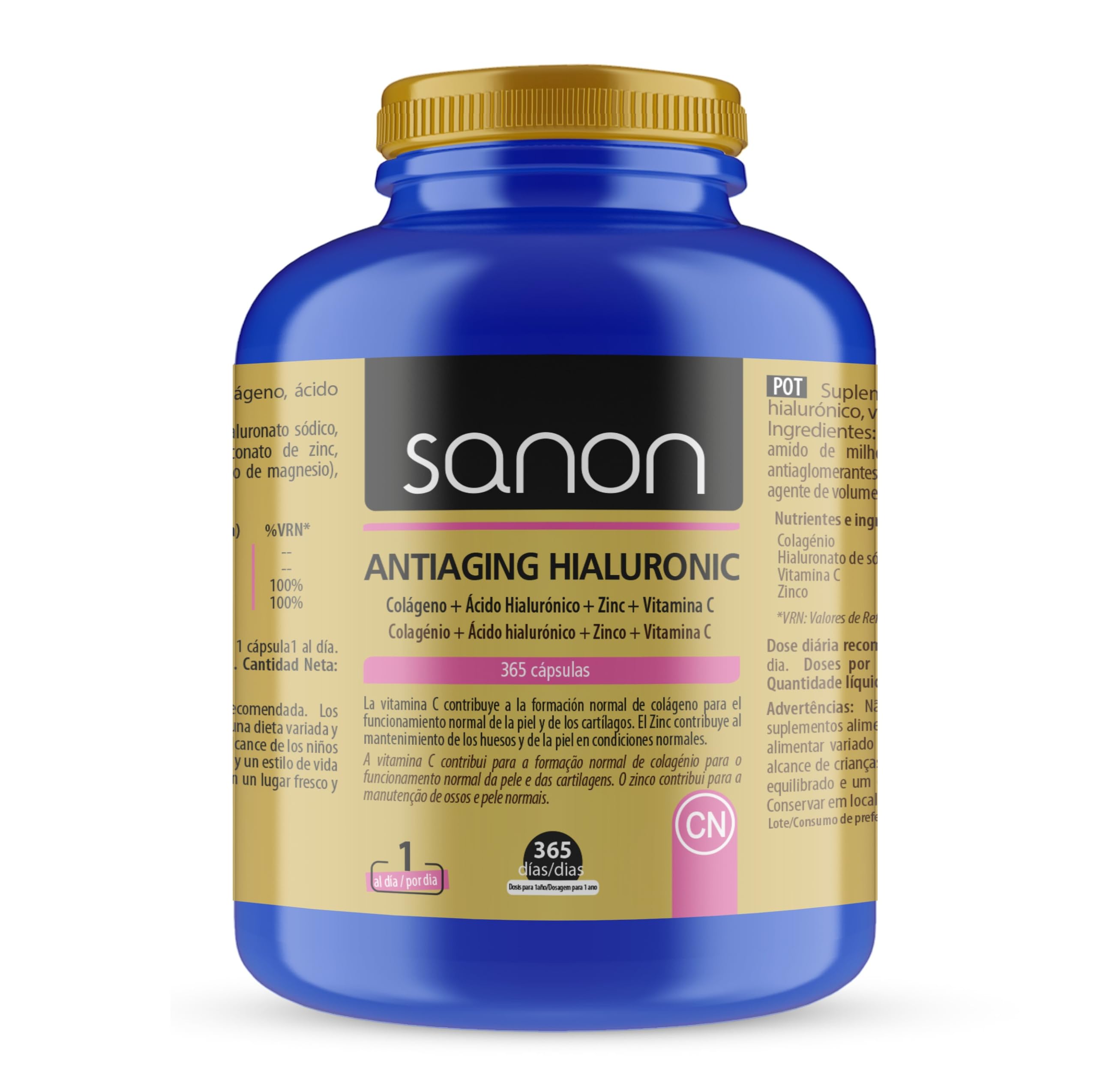 SANON Antiaging Hyaluronic 365 kapsułki