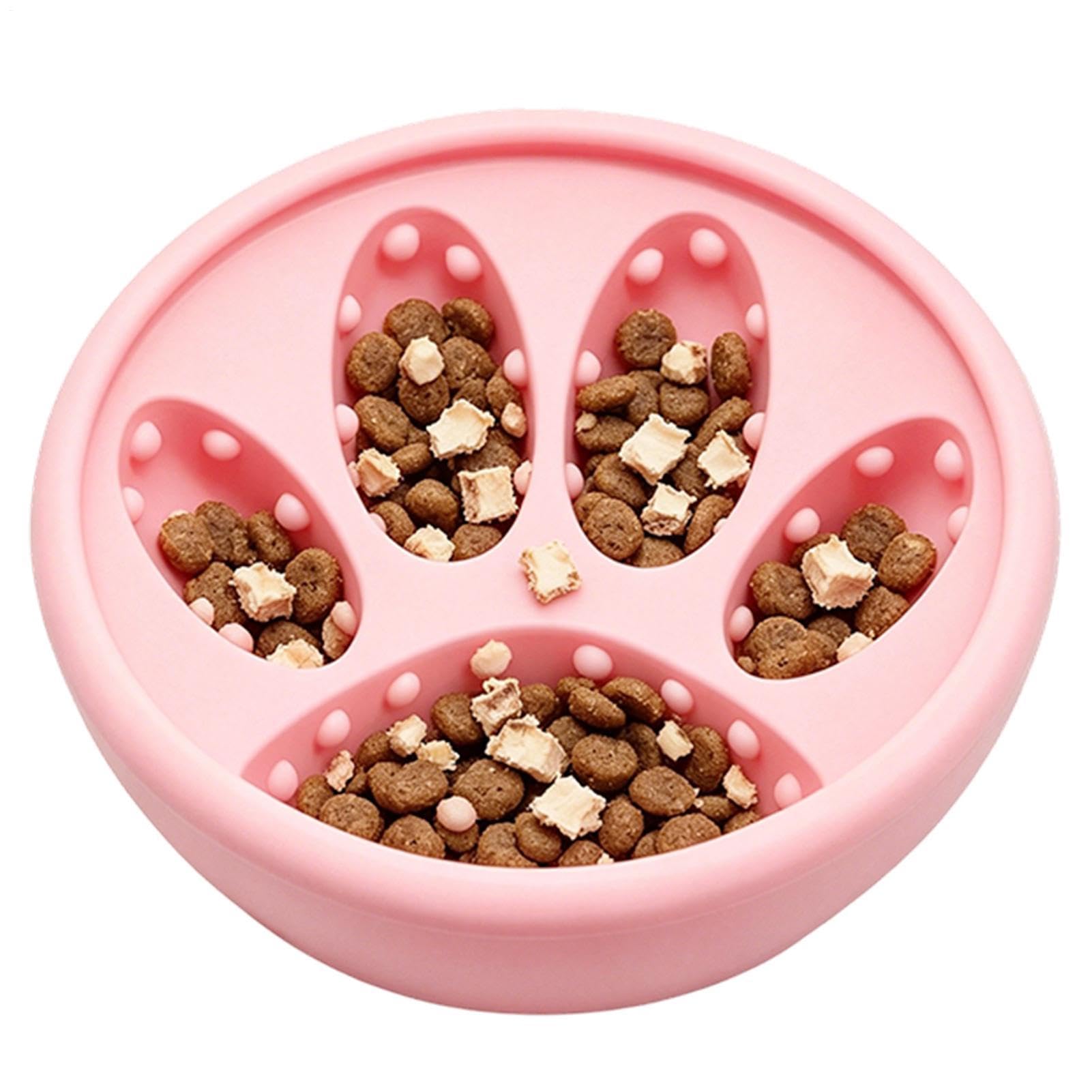 Lecteur pour chien anti-renversement silicone pour stopper les gamelles renversées