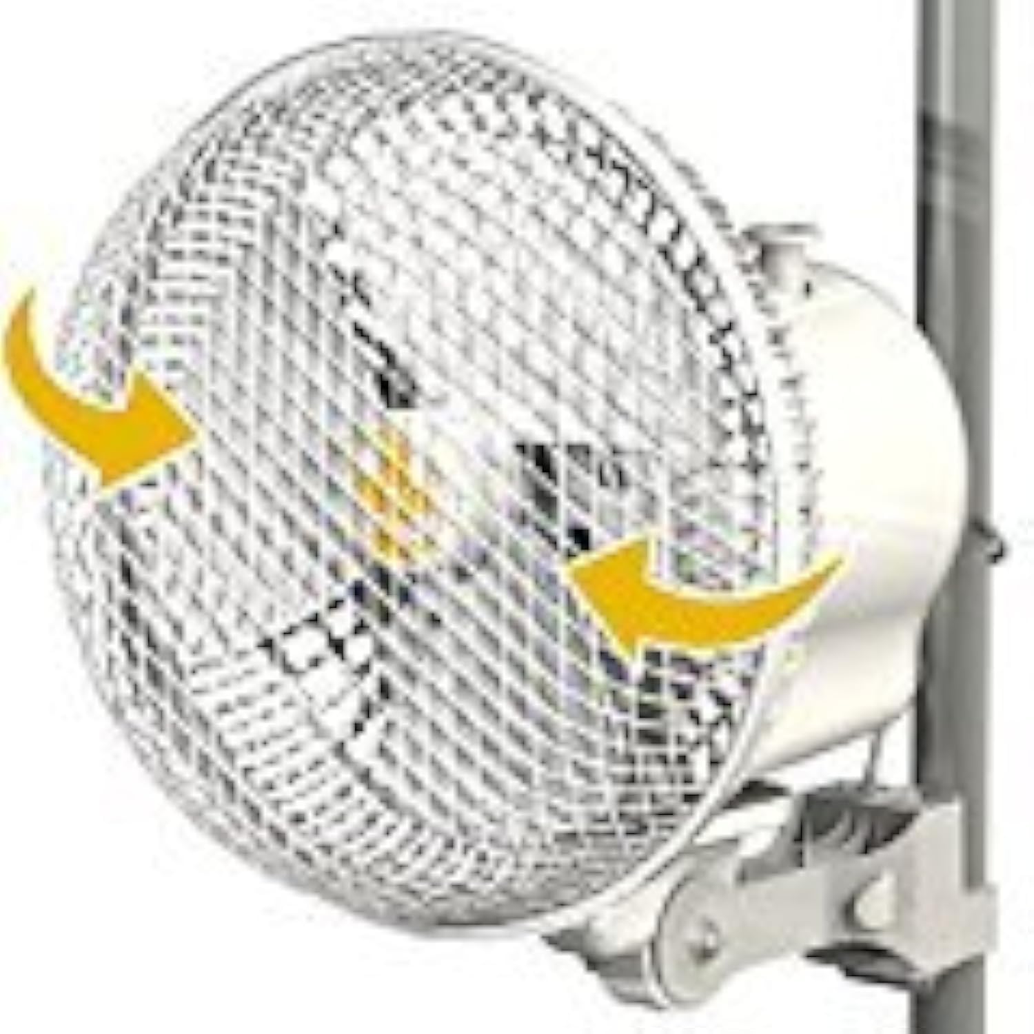Secret Jardin Version 2 0 Oscillating Monkey Fan 20W Fits 0 63 - 0 83 Inch Grow Tent