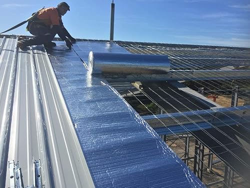 Miniatura 6 de Escudo de aislamiento térmico de espuma blanca reflectante 48"x4ft