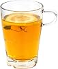 Red Co. Leonardo Natale Classic Clear Glass Cup Drinkware for Coffee, Latte, Tea, or Juice, 10 Oz — Set of 6