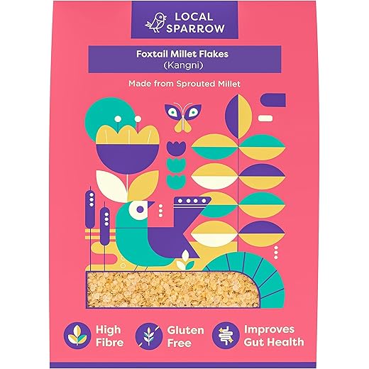 Sparrow Millet Flakes - Kangni Poha
