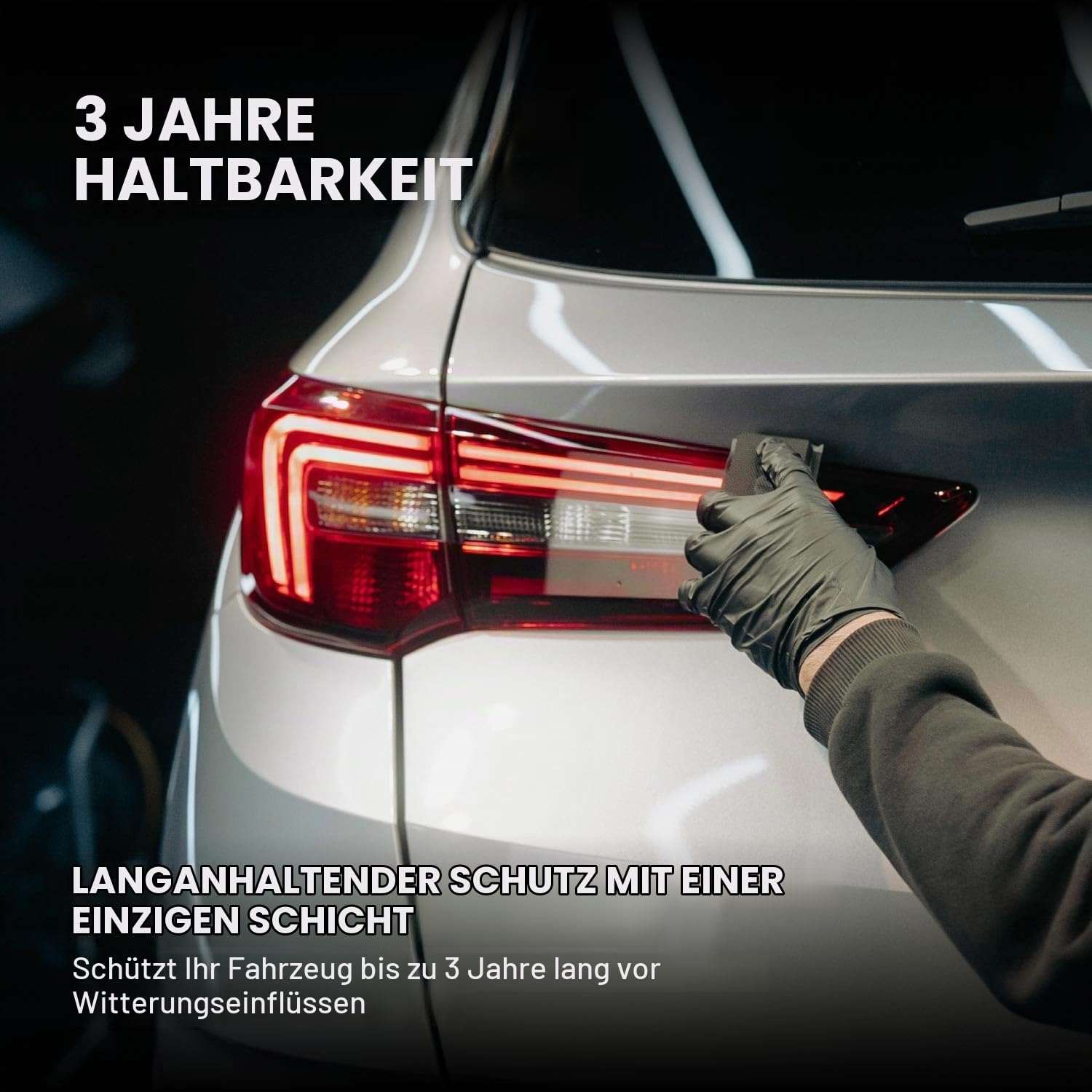 Nasiol ZR53 Nano Ceramic Car Coating, Keramikversiegelung, Lackversiegelung,Keramik Autolack Versiegelung,9H Kratzfestigkeit (50 ml)