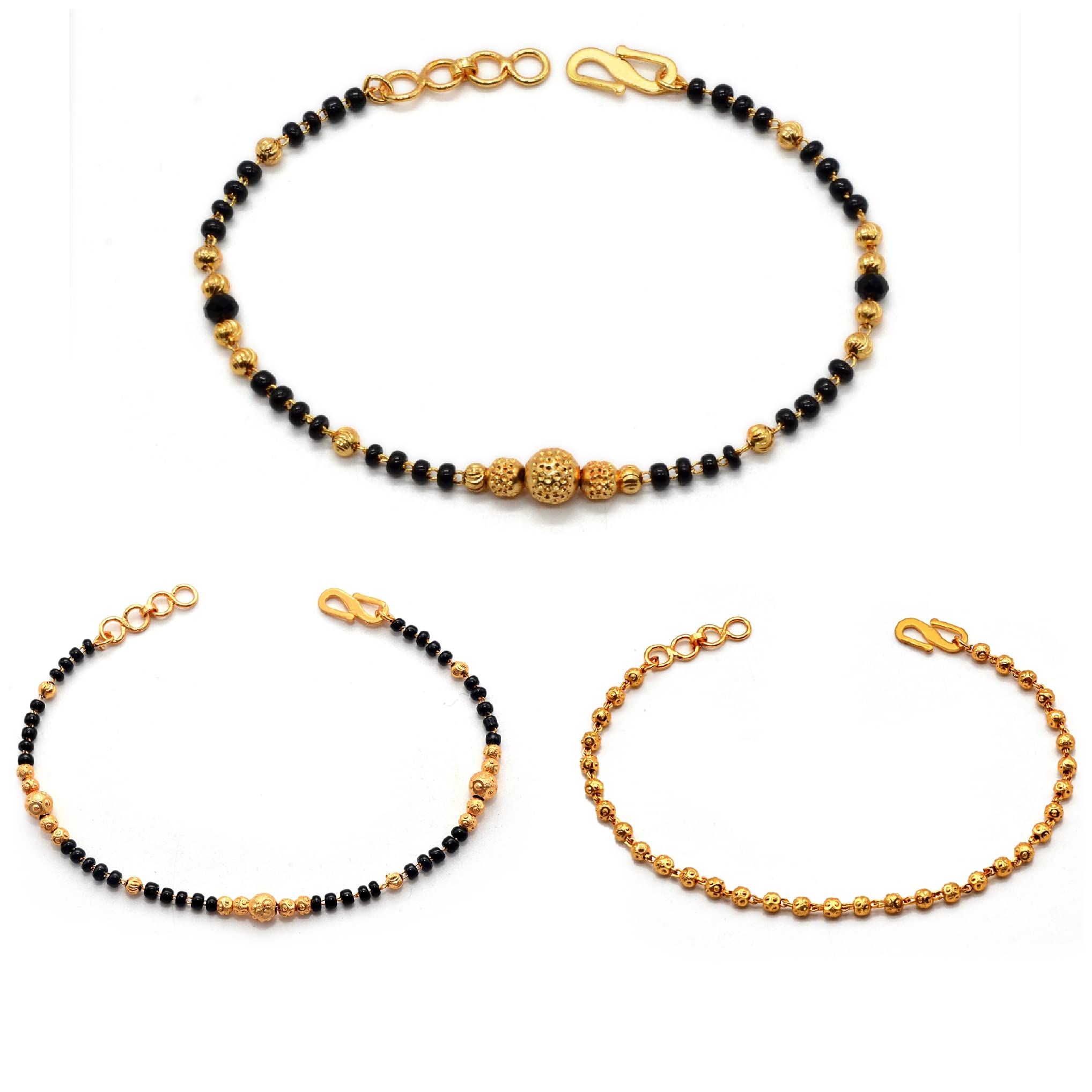 See full amazon price history chart for JHB Golden Gold-Plated Brass Bracelet 3 pis Combo for Women (Black Bead Hand Mangalsutra Bracelet) JHB Golden Gold-Plated Brass Bracelet 3 pis Combo for Women (Black Bead Hand Mangalsutra Bracelet) (B09SG9KVBS) Amazon Price History, Amazon Price Tracker