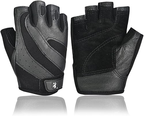 Miniatura 7 de Anser 71500 Fitness – Medio Dedo Guantes de levantamiento de peso Guantes de fitness Negro -,Rosado,https:/ www.Yaxa/dp/undefined