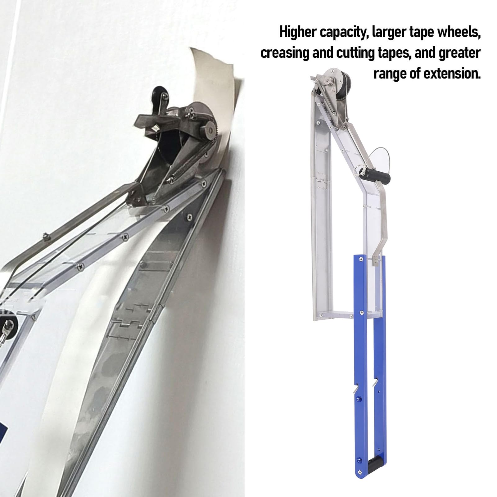 Alomejor Spatola per Cartongesso con capacità di Nastro Regolabile